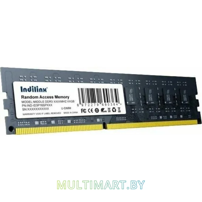 Оперативная память Indilinx 8GB DDR3 PC3-12800 (IND-ID3P16SP08X)